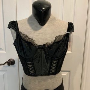 Victoria secret velvet bra top